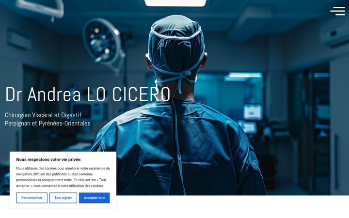 Screenshot of dr-lo-cicero.fr
