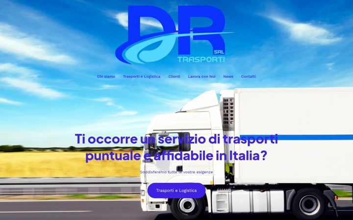 Screenshot of dr-logistica.it