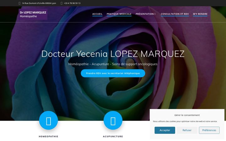 Screenshot of dr-lopez-marquez.fr