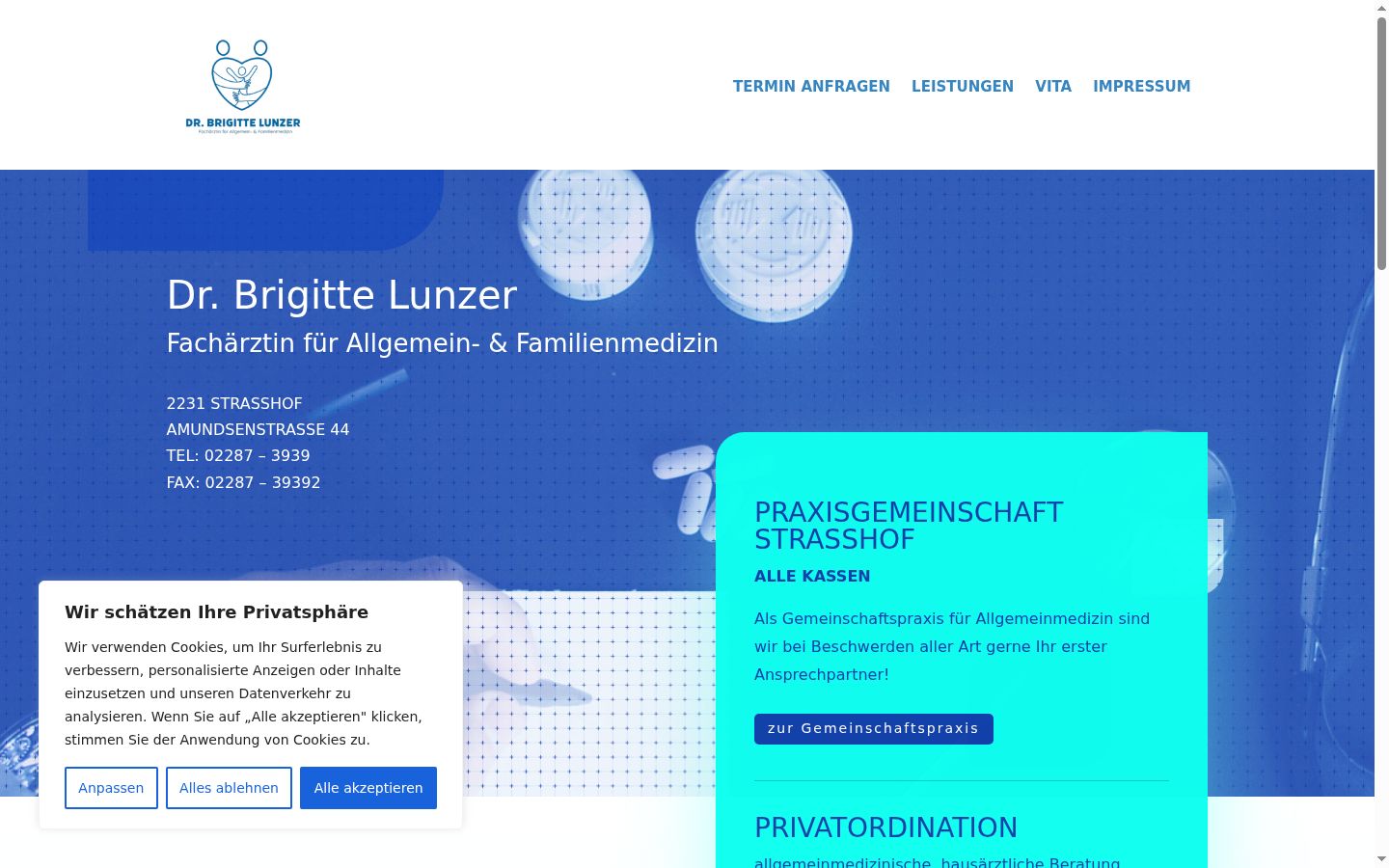 Screenshot tal-banner tal-kunsens muri qabel kwalunkwe interazzjoni