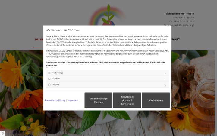 Screenshot of dr-lusser.de
