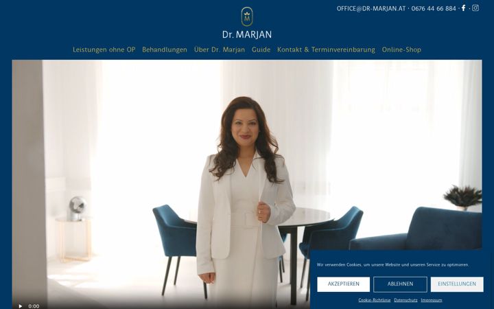 Zrzut ekranu dr-marjan.at