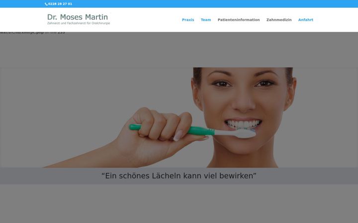 Screenshot of dr-martin-bonn.de