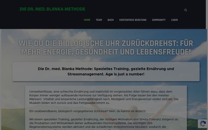 Screenshot of dr-med-blanka.com