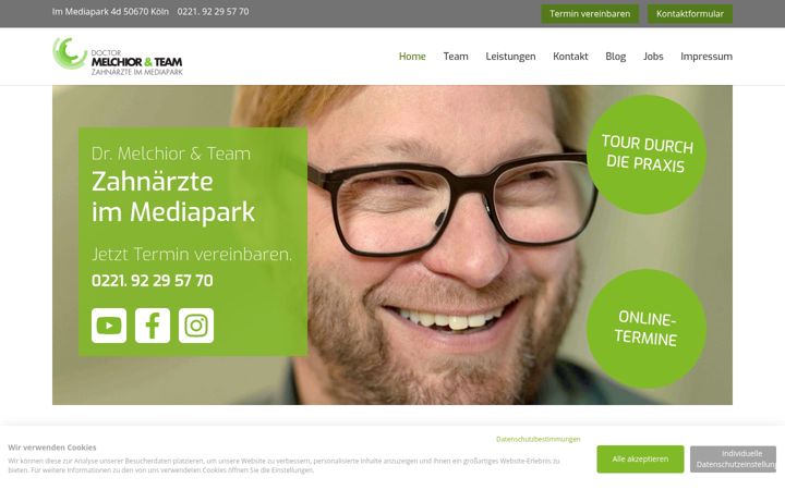 Screenshot of dr-melchior.de