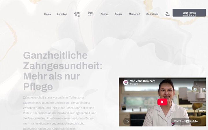 Screenshot of dr-nicole-lenz.de