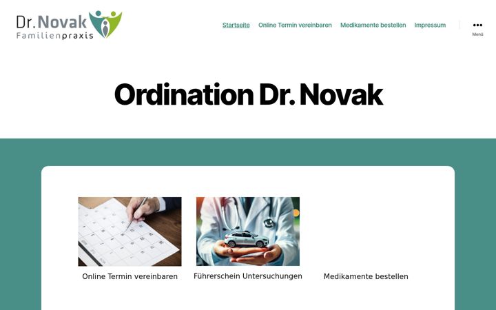 Képernyőkép: dr-novak.eu
