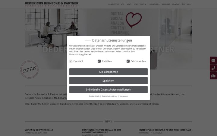 Ekraanipilt saidist dr-p.de