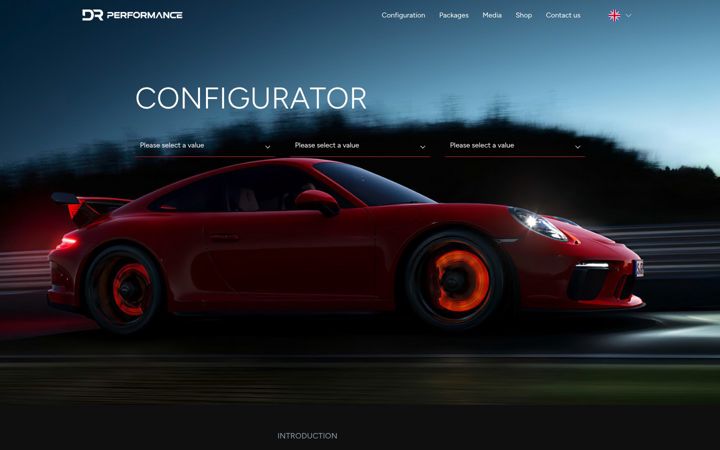 Screenshot of dr-performance.de