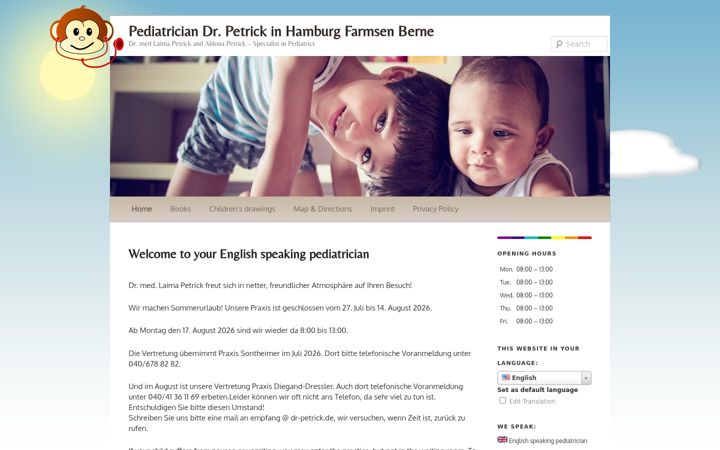 Ekraanipilt saidist dr-petrick.de