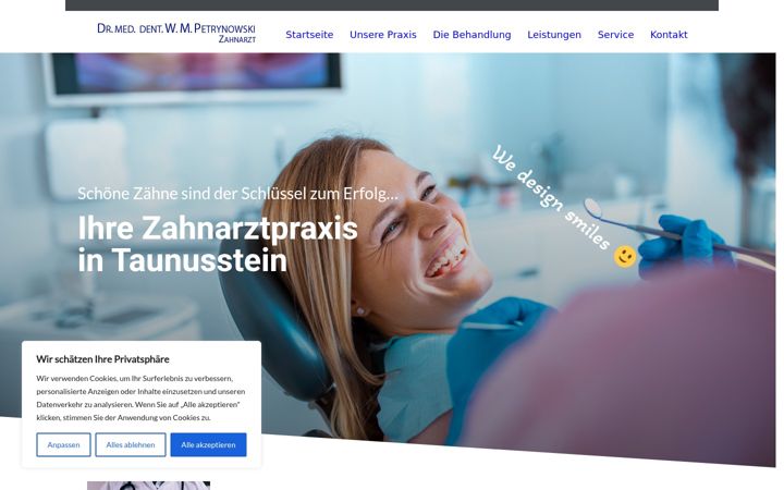 Screenshot of dr-petrynowski.de