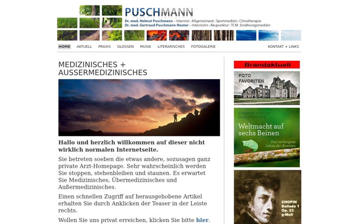 Screenshot of dr-puschmann.de