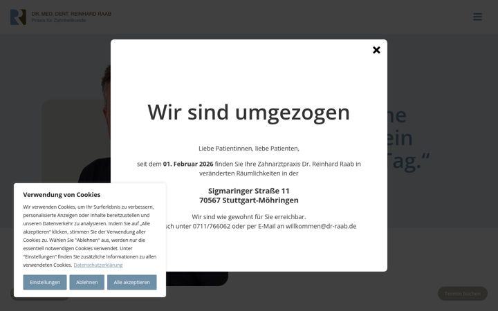 Screenshot of dr-raab.de