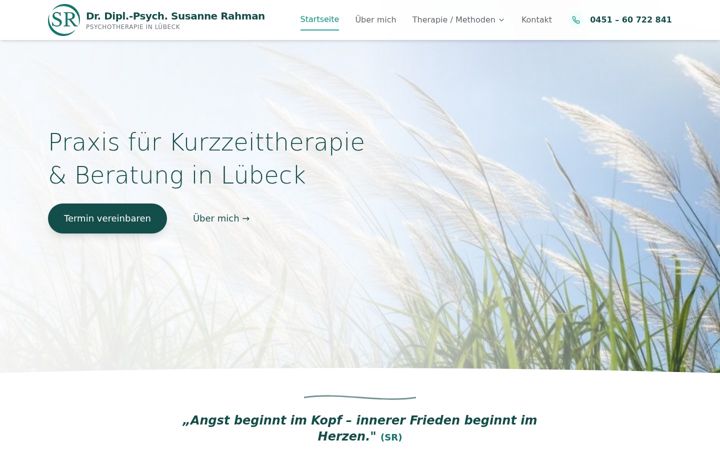 Screenshot of dr-rahman.de