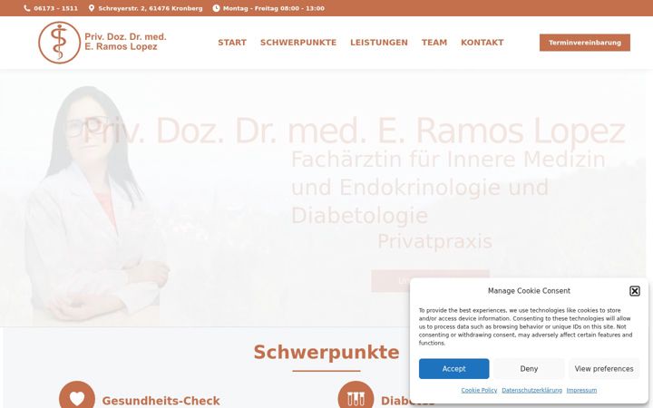 Screenshot of dr-ramos-lopez.de