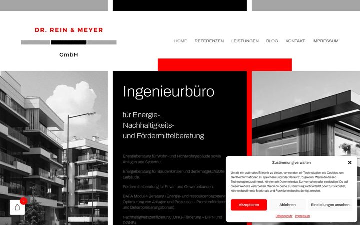 Screenshot of dr-rein-und-meyer.de
