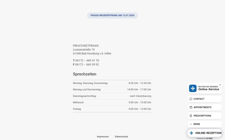 Screenshot of dr-reinsch.de