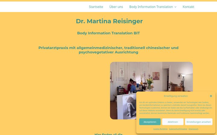 Screenshot of dr-reisinger.de