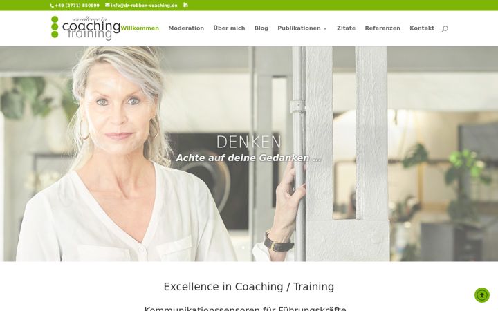 Zrzut ekranu dr-robben-coaching.de