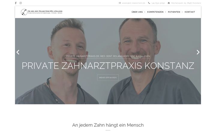 Screenshot of dr-roland-horn.de