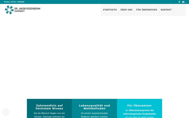 Screenshot of dr-rosenbohm.de