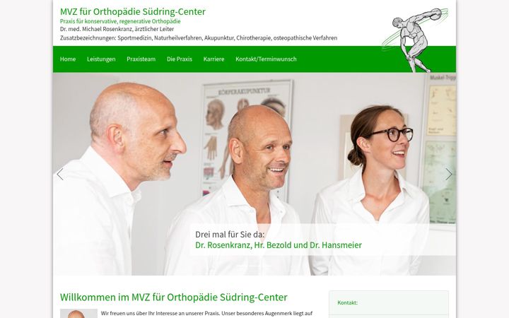 Screenshot of dr-rosenkranz.de
