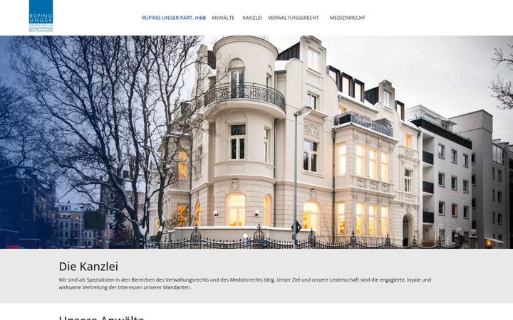 Screenshot of dr-rueping.de