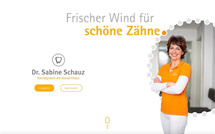 Screenshot of dr-sabine-schauz.de
