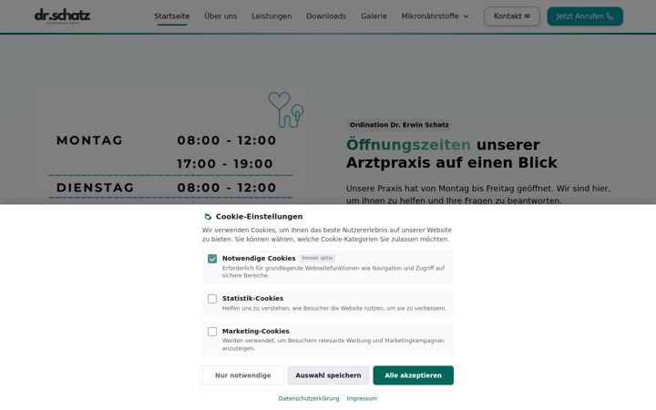 Zrzut ekranu dr-schatz.at