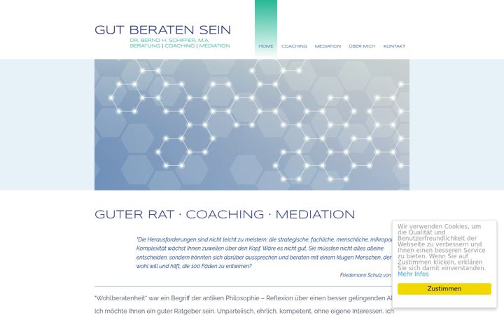 Screenshot of dr-schiffer.com