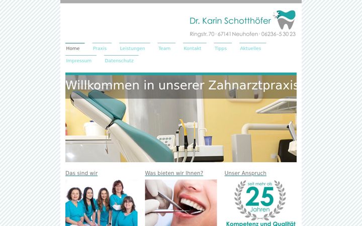 Captura de pantalla de dr-schotthoefer.de