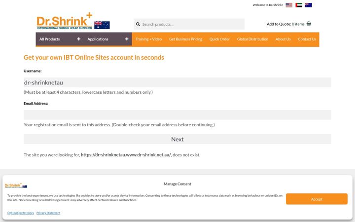 Kuvakaappaus sivustosta dr-shrink.net.au