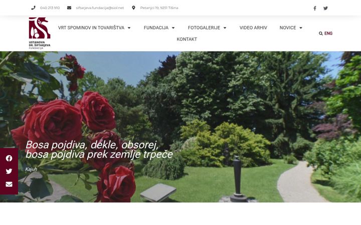 Ekrano kopija dr-siftar-fundacija.org