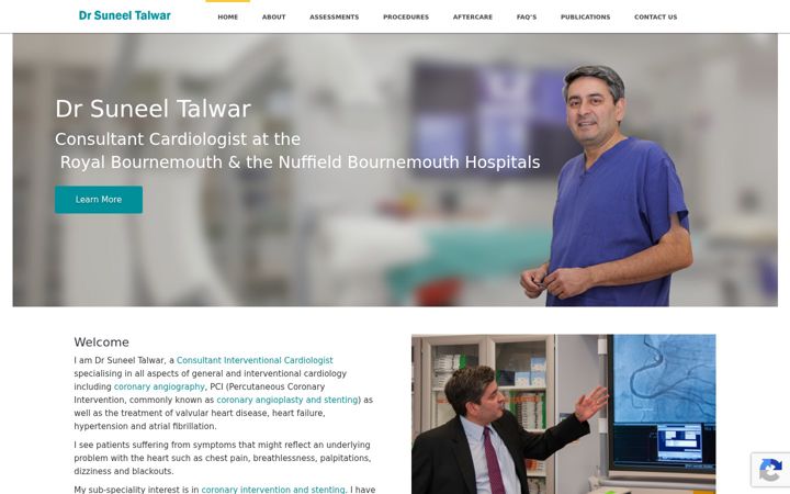 Screenshot di dr-talwar.co.uk
