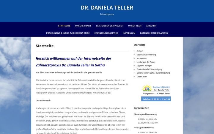 Zrzut ekranu dr-teller.de