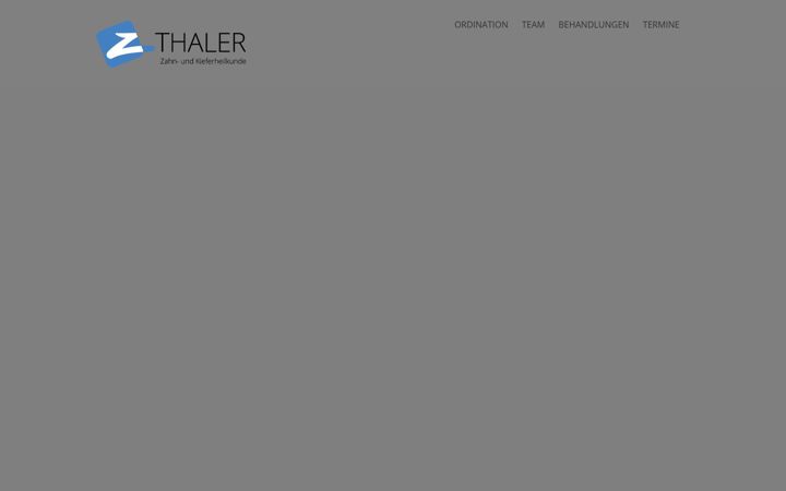 Zrzut ekranu dr-thaler.at