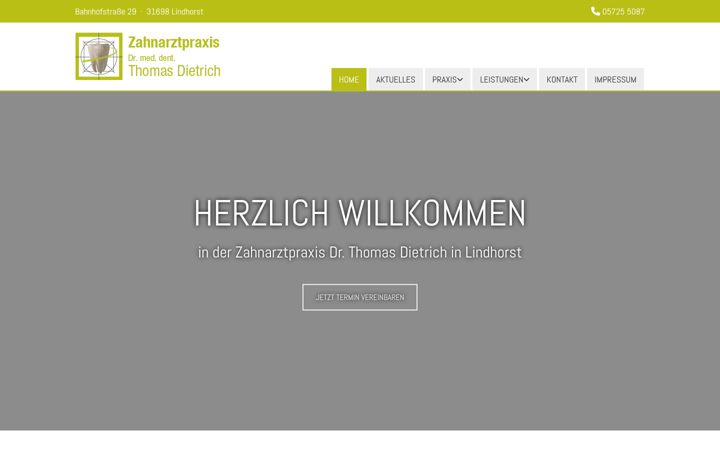 Screenshot of dr-thomas-dietrich.de