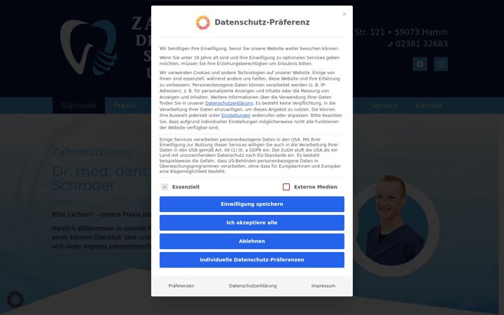 Screenshot of dr-thomas-schroeder.de
