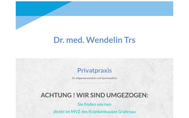 Screenshot of dr-trs-grafenau.de