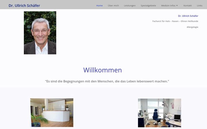 Screenshot of dr-ullrich-schaefer.de