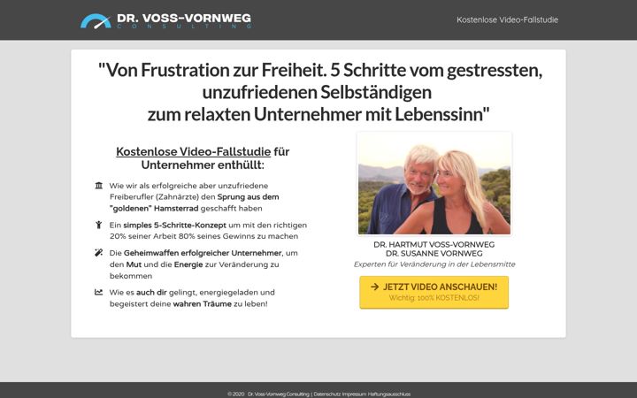 Screenshot of dr-voss-vornweg.com