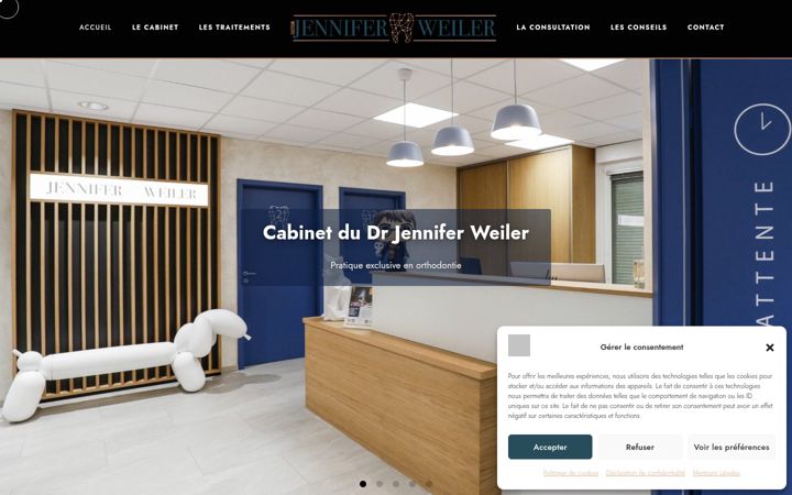Screenshot of dr-weiler-jennifer.fr