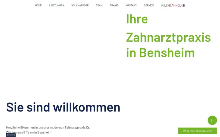 Screenshot of dr-wiedemann-team.de