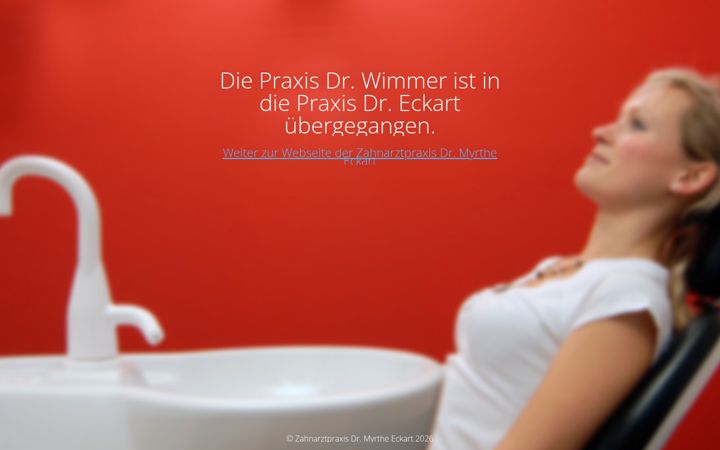 Screenshot of dr-wimmer.de