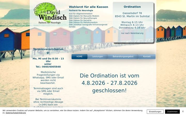 Zrzut ekranu dr-windisch.at