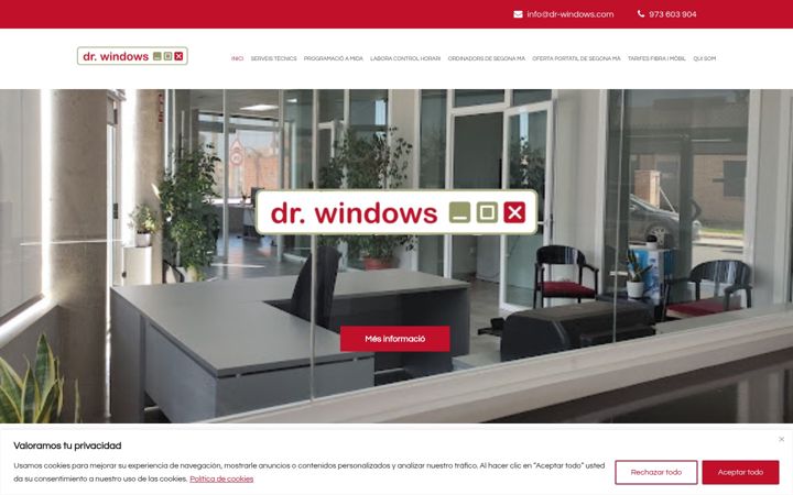 Screenshot di dr-windows.es
