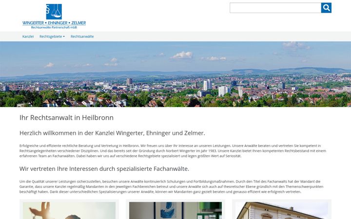 Screenshot stránky dr-wingerter.de