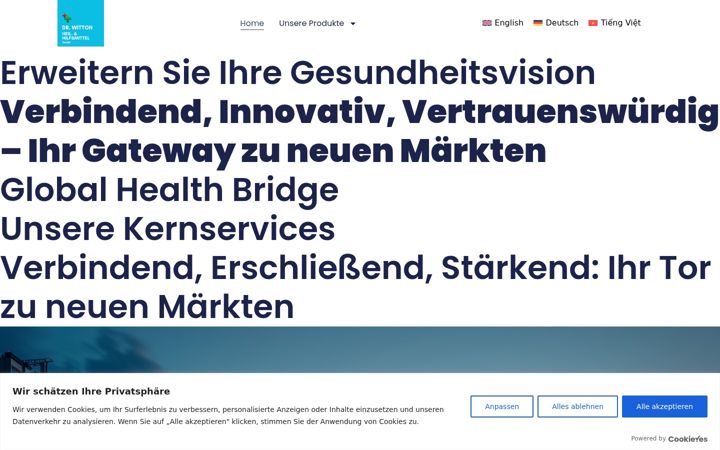 Screenshot of dr-witton.de