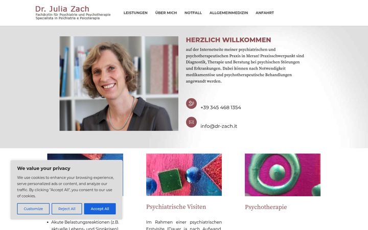 Screenshot of dr-zach.it