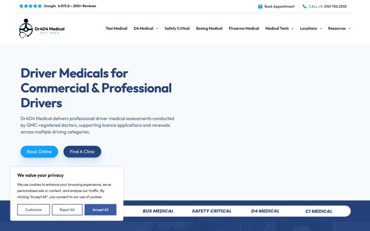Screenshot of dr4d4.com